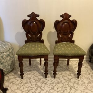 Antique Hall chairs